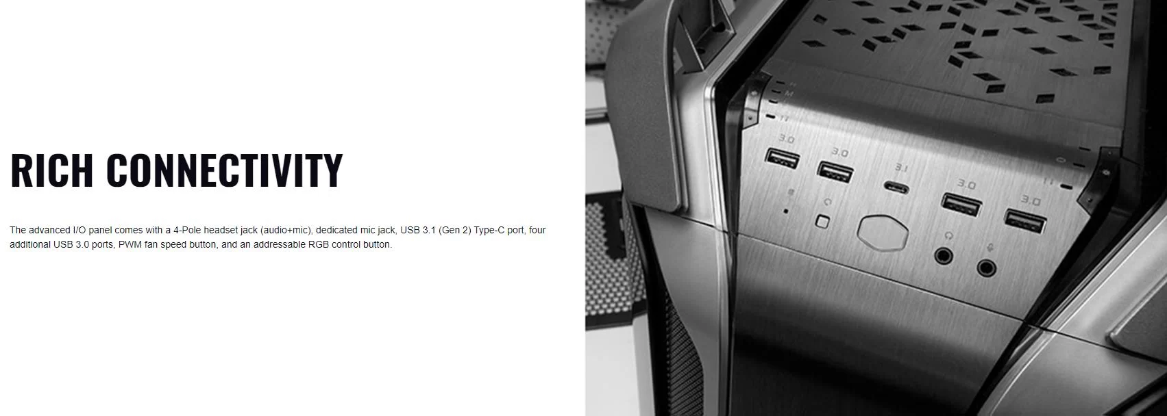 Case Cooler Master Cosmos C700M (Mid Tower/Màu Bạc) giới thiệu 10