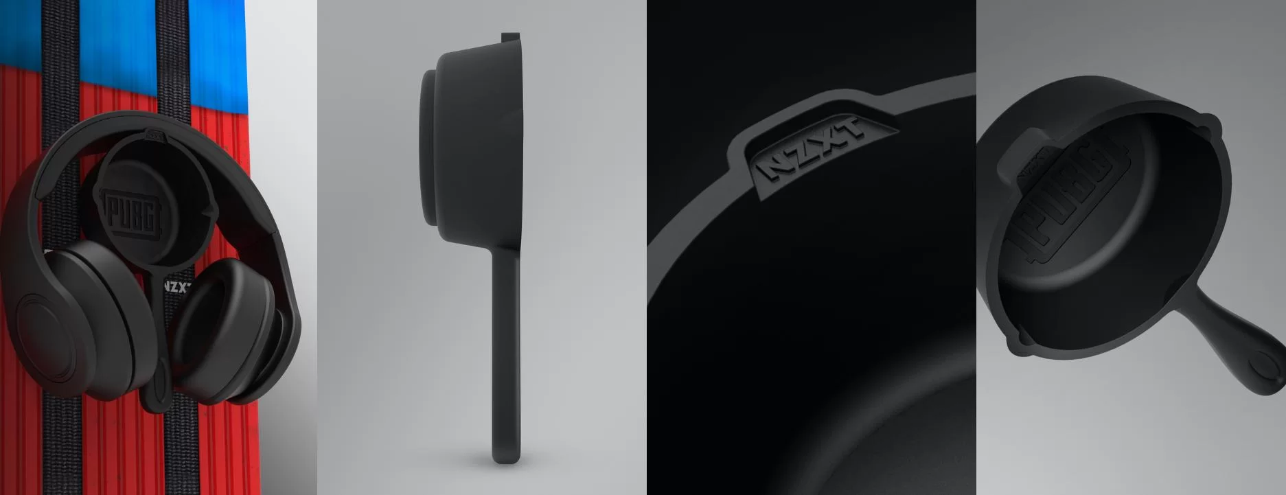 Giá Treo Tai Nghe Gắn Case NZXT PUCK PAN tổng quan