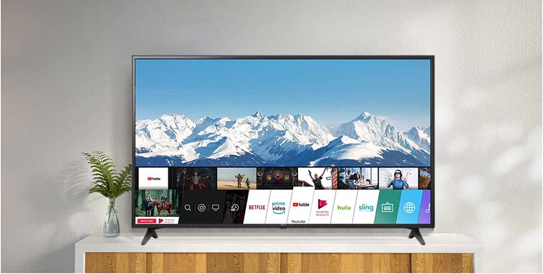 Smart Tivi LG 4K 55 inch55UN7190PTA sử dụng hệ điều hành webOS