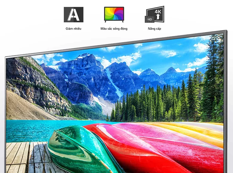 Smart Tivi LG 4K 55 inch 55UN7190PTA chip xử lý quad core