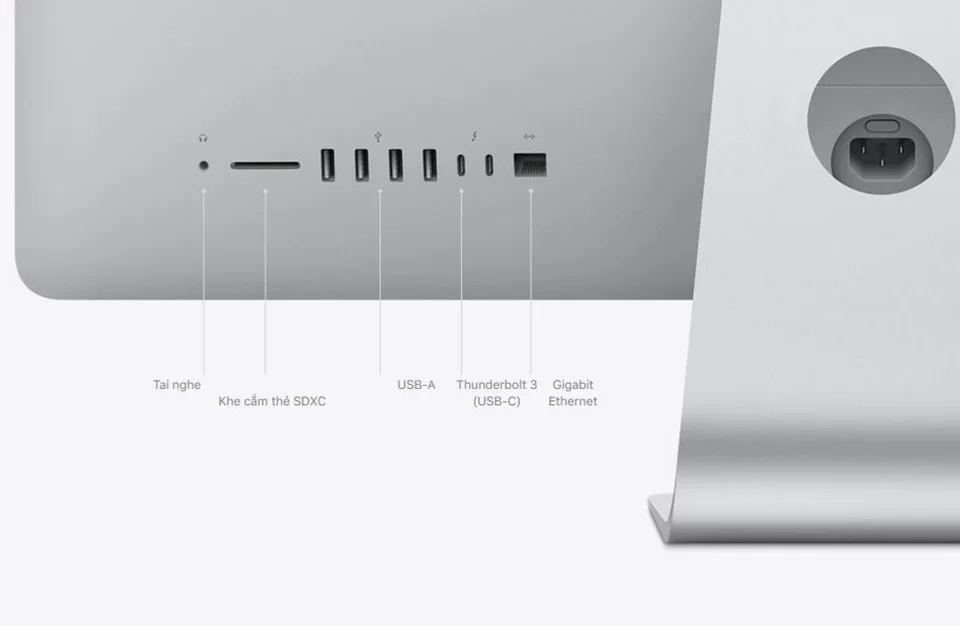 kết nối iMac 27 inch 2020 Retina 5K