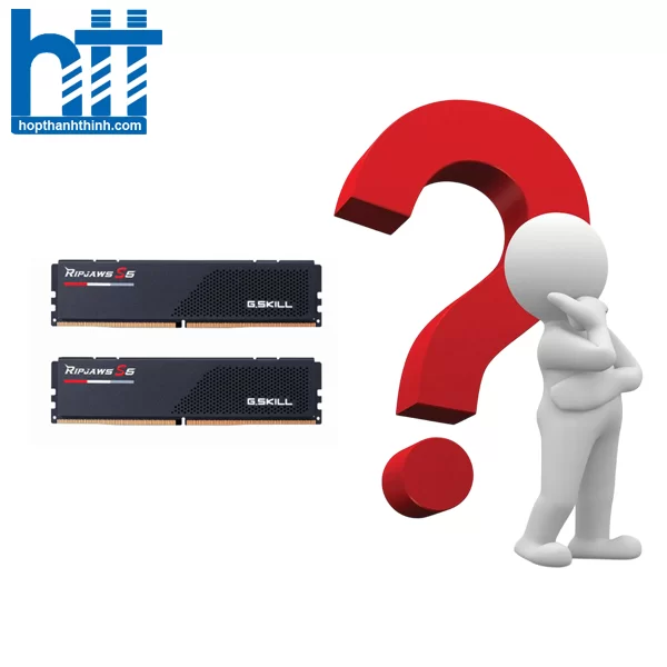 HTT - RAM DESKTOP GSKILL RIPJAWS S5 (F5-5600J4040C16GX2-RS5K) 32GB (2X16GB) DDR5 5600MHZ 