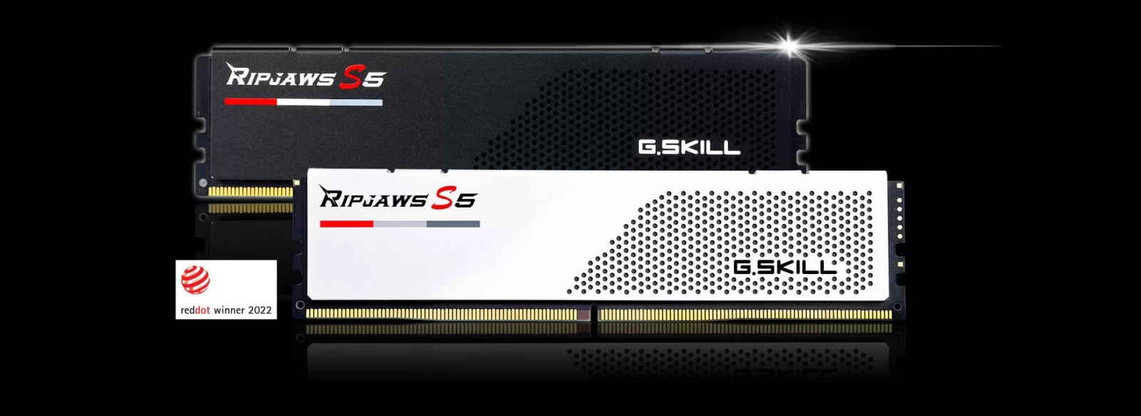 HTT - RAM DESKTOP GSKILL RIPJAWS S5 (F5-5600J4040C16GX2-RS5K) 32GB (2X16GB) DDR5 5600MHZ 