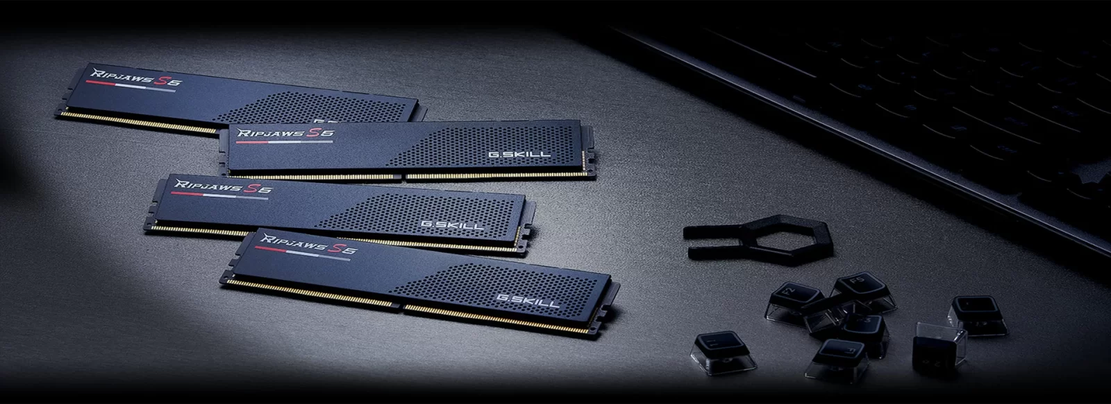 HTT - RAM DESKTOP GSKILL RIPJAWS S5 (F5-5600J4040C16GX2-RS5K) 32GB (2X16GB) DDR5 5600MHZ 