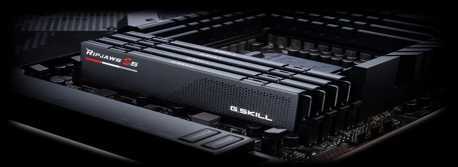 HTT - RAM DESKTOP GSKILL RIPJAWS S5 (F5-5600J4040C16GX2-RS5K) 32GB (2X16GB) DDR5 5600MHZ 