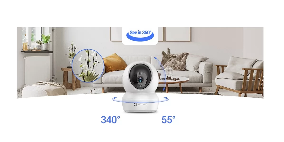 Hợp Thành Thịnh - CAMERA WIFI EZVIZ CS-H6c (5MP,W2)