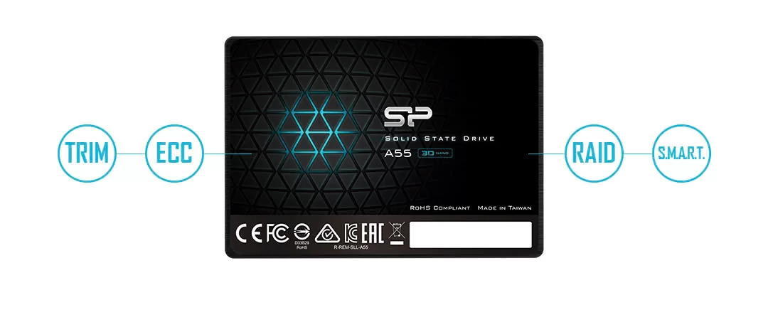 HTT - Ổ Cứng SSD Silicon A55 128GB Sata 3 (SP128GBSS3A55S25)