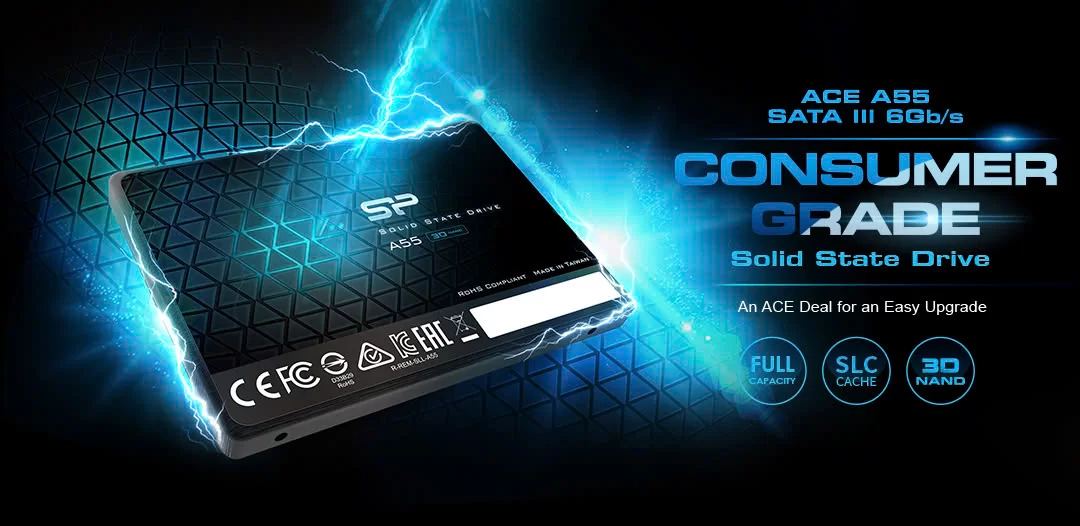 HTT - Ổ Cứng SSD Silicon A55 128GB Sata 3 (SP128GBSS3A55S25)