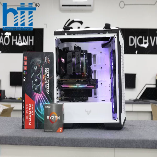 HTT - Vỏ Case Asus TUF Gaming GT501 White Edition (Mid Tower/Màu Trắng)