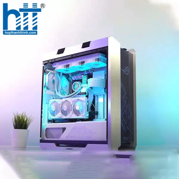 HỢP THÀNH THỊNH - Vỏ case ASUS ROG Strix Helios GX601 White Edition (Mid Tower/Màu Trắng)