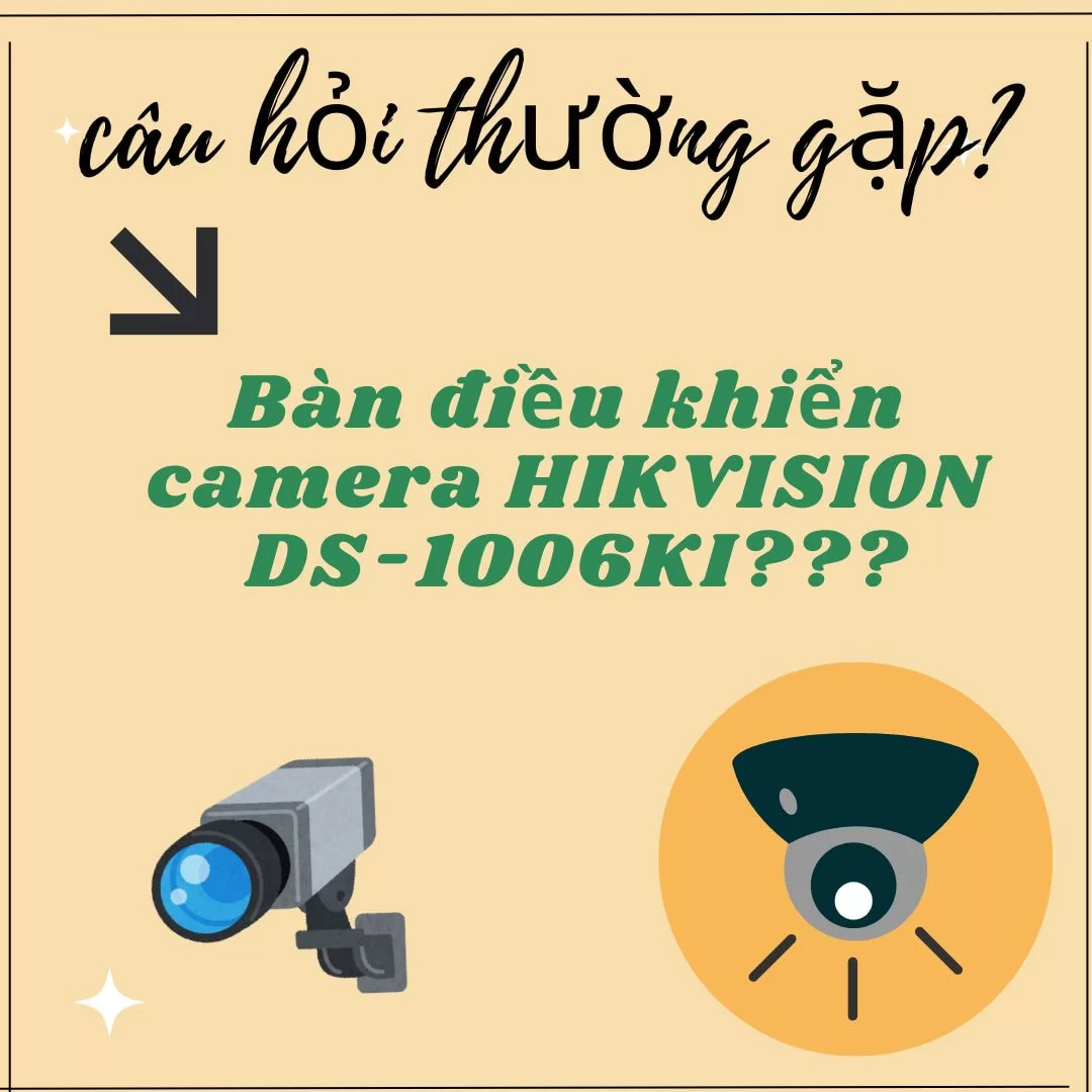 HỢP THÀNH THỊNH - Bàn điều khiển camera HIKVISION DS-1006KI 