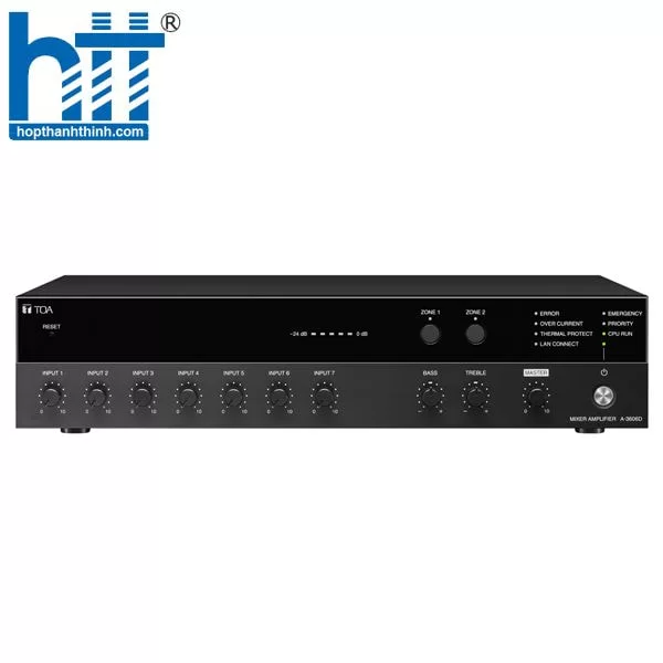 Tăng âm số liền Mixer TOA A-3606D 60W ổn định