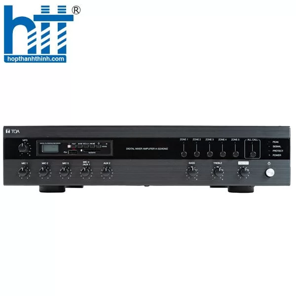 TOA A-3224DMZ-AS – ampli 240W chia 5 vùng chuyên nghiệp