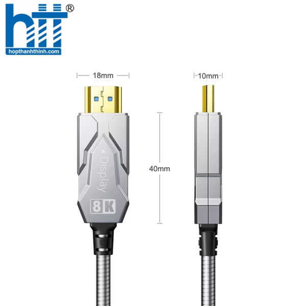 HỢP THÀNH THỊNH - Dây hdmi Dtech 10M DT-HF8010K (2.1)