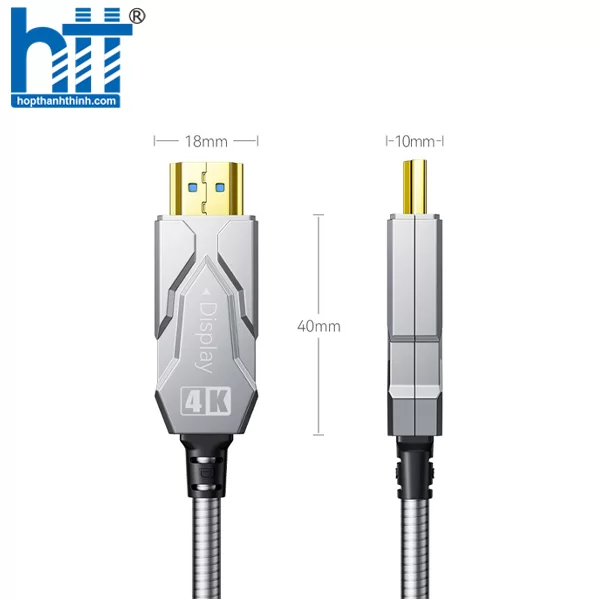 HỢP THÀNH THỊNH - Dây hdmi Dtech 15m DT-HF2015K (2.0)