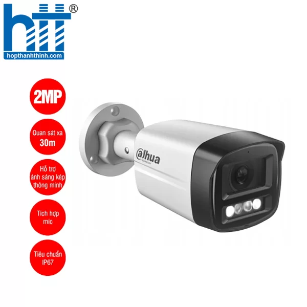 HỢP THÀNH THỊNH - Camera IP 2MP DAHUA DH-IPC-HFW1239TL1-A-IL có mic