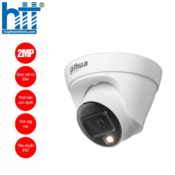 HỢP THÀNH THỊNH - Camera IP Full Color 2MP DAHUA DH-IPC-HDW1239T1-A-LED