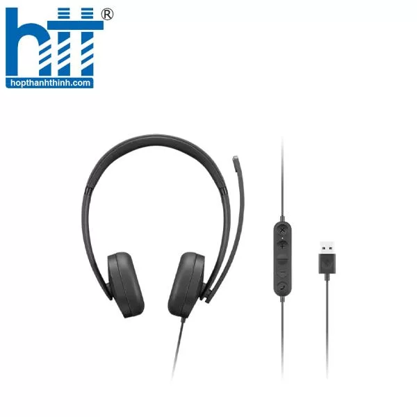 Hợp Thành Thịnh - Lenovo USB-A Wired Stereo Headset Gen 2