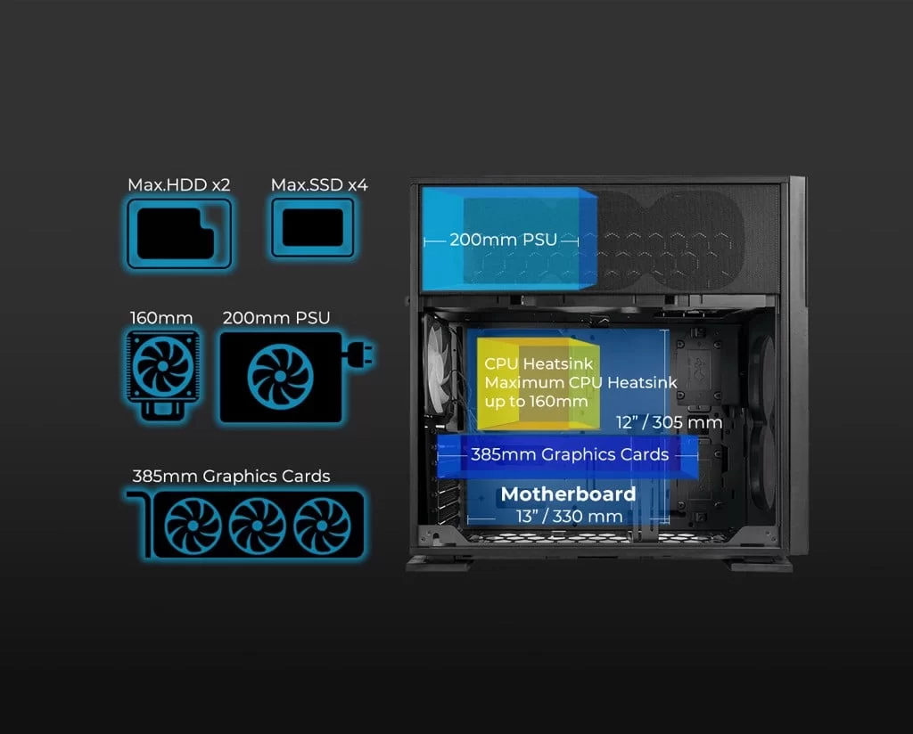 GEARVN Case INWIN N515 Nebula