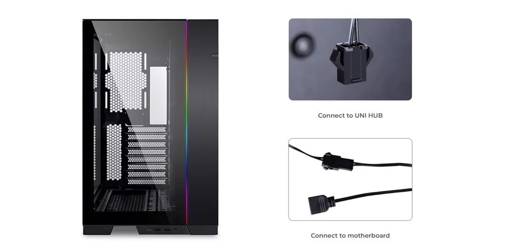 GEARVN - Case LIAN LI O11D Evo Black