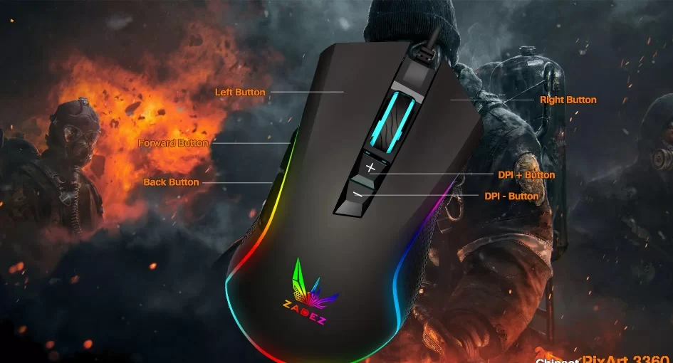 Hợp Thành Thịnh - Chuột Gaming Zadez GT- 615PM