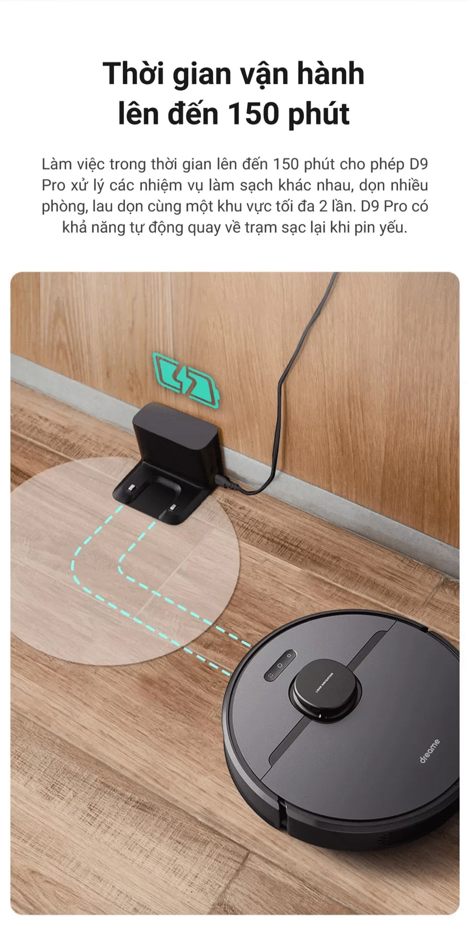 Robot hút bụi lau nhà Xiaomi Dreame D9 Pro 4 3864600191a57dc367f0ddf2b4f367d2