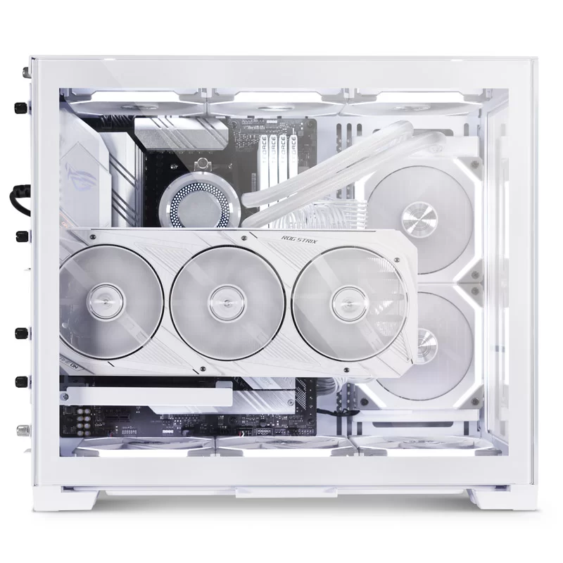 Bộ kit giá dựng VGA Lian Li O11DMINI-1 Vertical GPU Bracket KIT PCIE 3.0 | 4.0 Black White - Chính hãng, case O11 MINI