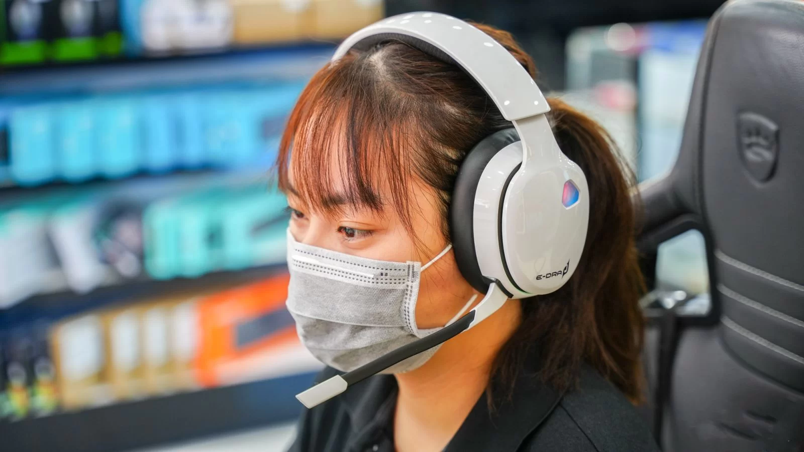 Hợp Thành Thịnh - Tai nghe không dây E-Dra EH494W White (Bluetooth, Wireless 2.4G)