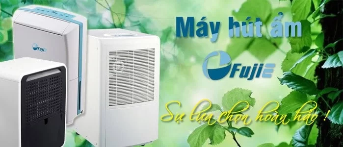 Máy hút ẩm công nghiệp FujiE HM-1500D bảng điều khiển LCD