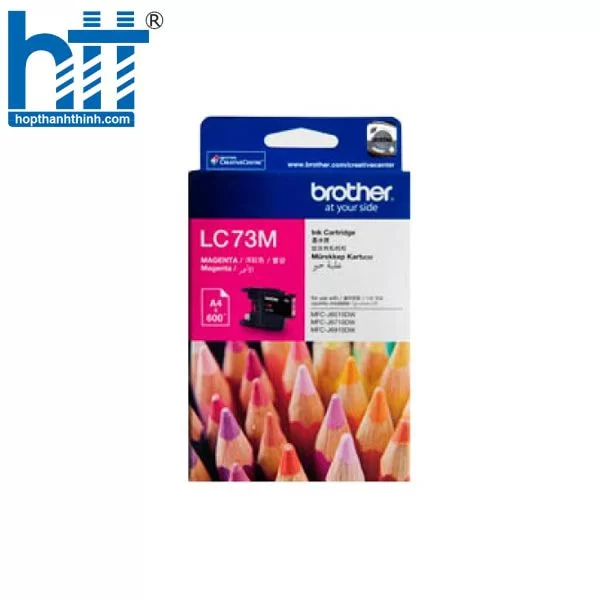 Hợp Thành Thịnh - Mực in Brother LC73M màu đỏ