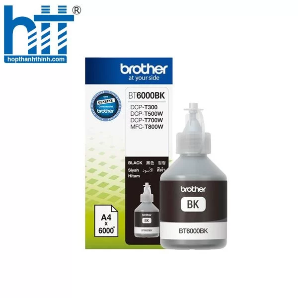 Hợp Thành Thịnh - mực in phun Brother BT6000 BK