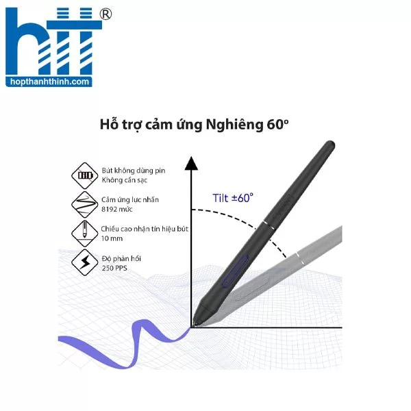 Hợp Thành Thịnh - Bảng vẽ cảm ứng Veikk VK1060 Pro Medium