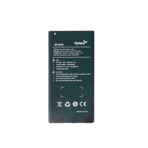 Li-poly Battery (4000mAh) Hytera dành cho HYT-P50 – Dung lượng lớn, thời gian hoạt động bền bỉ, chính hãng Hytera.