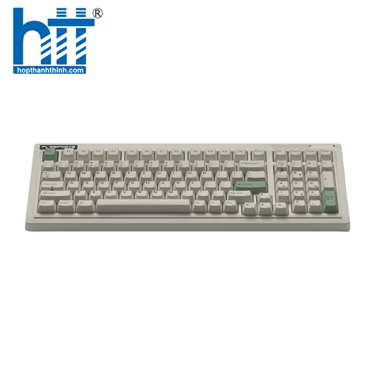 Hợp Thành Thịnh - Bàn phím cơ FL-Esports OG98 White Green 3 White