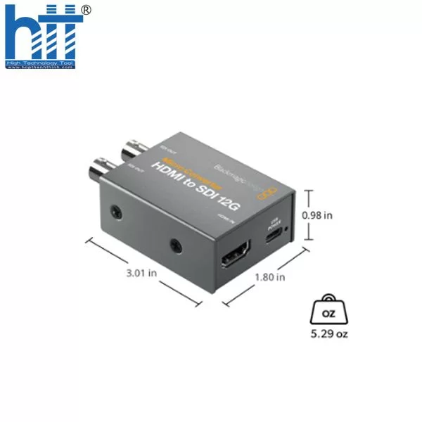 HỢP THÀNH THỊNH - Blackmagic Micro Converter HDMI to SDI 12G wPSU