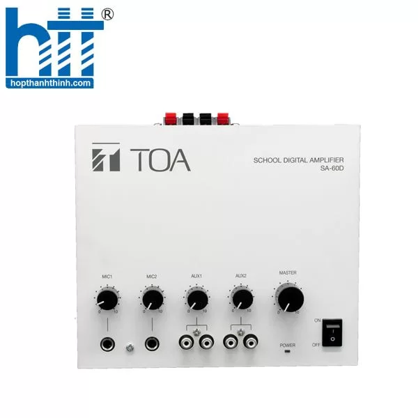 Tăng âm TOA SA-60D-AS – Bền bỉ cho hệ thống loa