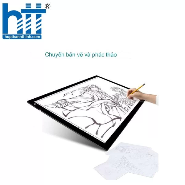 Hợp Thành Thịnh - Bảng hắt sáng Huion H A4 Led