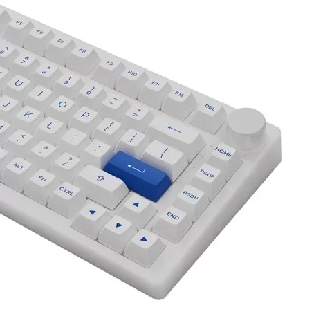 GEARVN Bàn phím AKKO PC75B Plus Blue on White