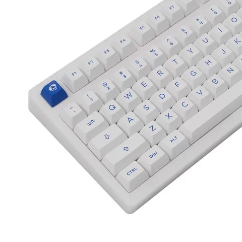 GEARVN Bàn phím AKKO PC75B Plus Blue on White