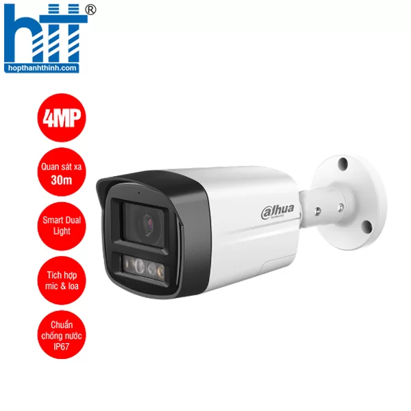 HỢP THÀNH THỊNH - Camera IP 4MP DAHUA DH-IPC-HFW2449TL-S-PV