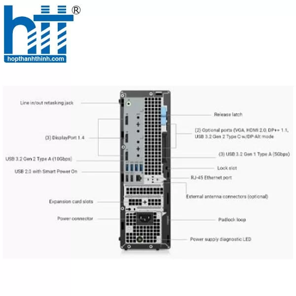 Hợp Thành Thịnh - Máy tính trạm Dell Precision 3460 SFF i9