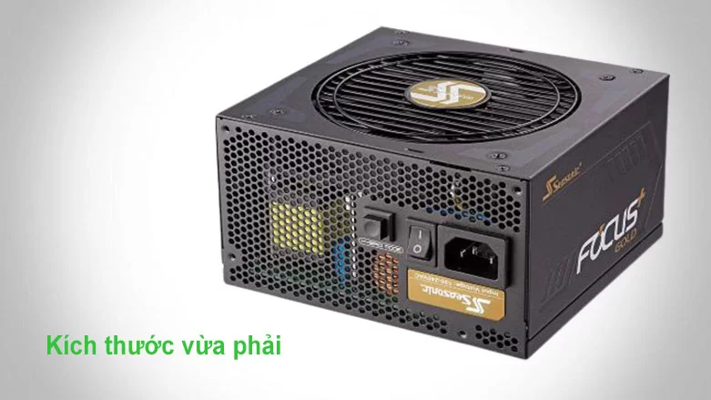 Nguồn/ Power Seasonic 1000W Focus Plus Gold FX-1000 80Plus Gold | Kích thước phù hợp