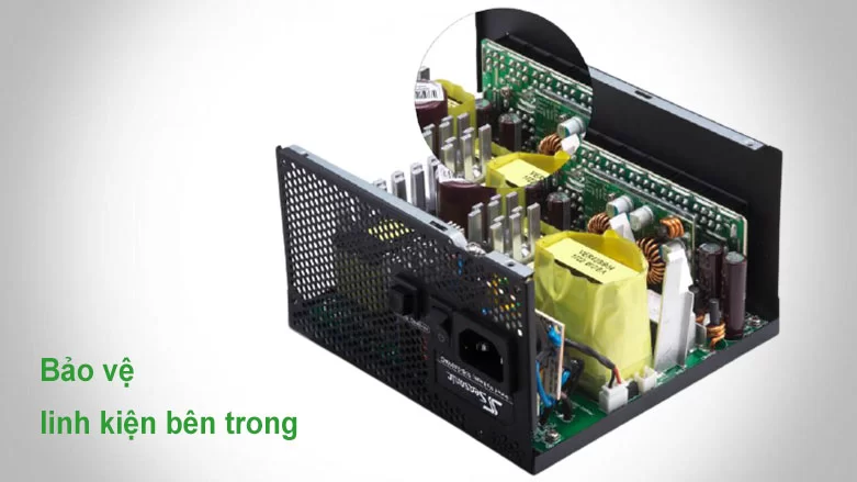 Nguồn/ Power Seasonic 1000W Focus Plus Gold FX-1000 80Plus Gold | Bảo vệ linh kiện bên trong