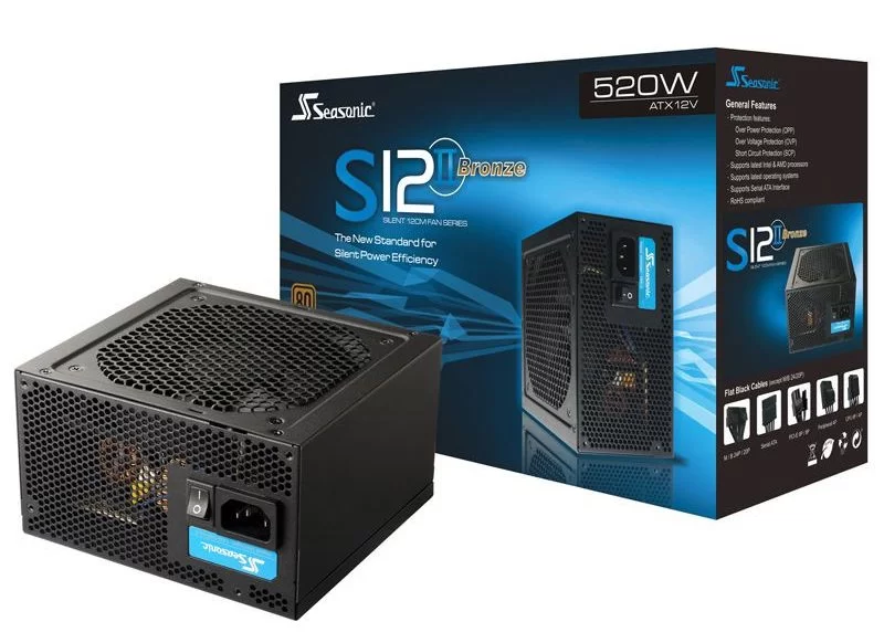 Power SeaSonic 520W S12II-520