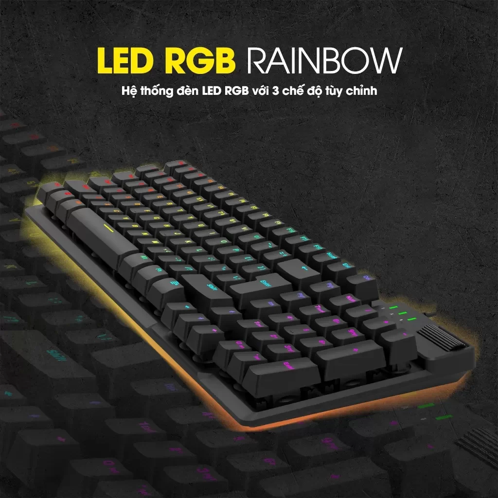 HTT - Bàn phím Gaming có dây Zadez G-850K Gen 2