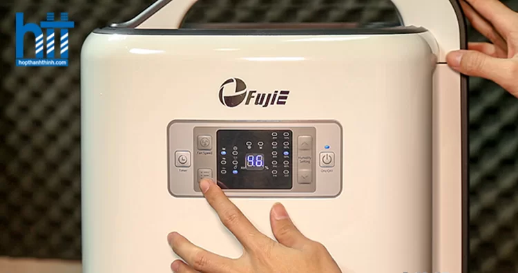 THỬ NGHIỆM KHẢ NĂNG HÚT ẨM CỦA MÁY HÚT ẨM FUJIE HM-916EC