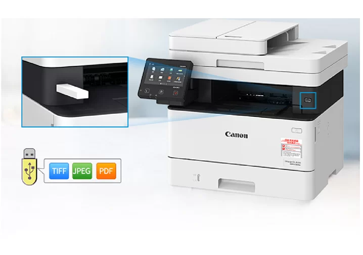 Máy in laser đen trắng Canon Đa chức năng MF449X (Copy - In - Scan màu - Fax - WiFi)