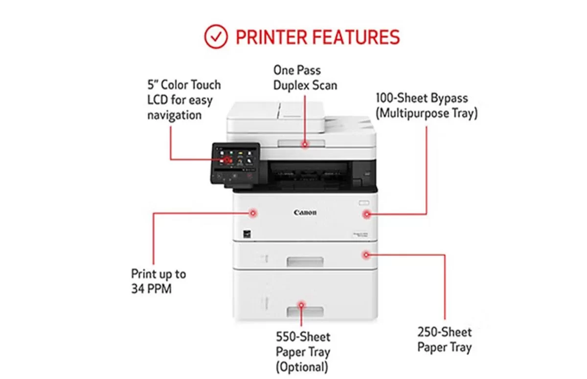 Máy in laser Canon Đa chức năng MF451DW (NK)