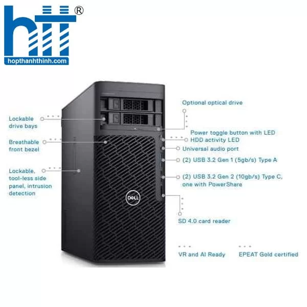 Hợp Thành Thịnh - Máy tính trạm Workstation Dell Precision 5860