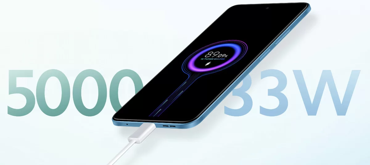 Redmi Note 12 có dung lượng pin lớn, sạc nhanh 33W